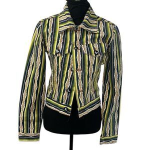 One Teaspoon Stripe Jacket(Size 8)